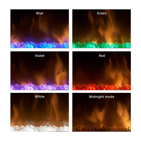 Dimplex 60In MultiFire Slim Electric Fireplace Electric Fireplaces Direct