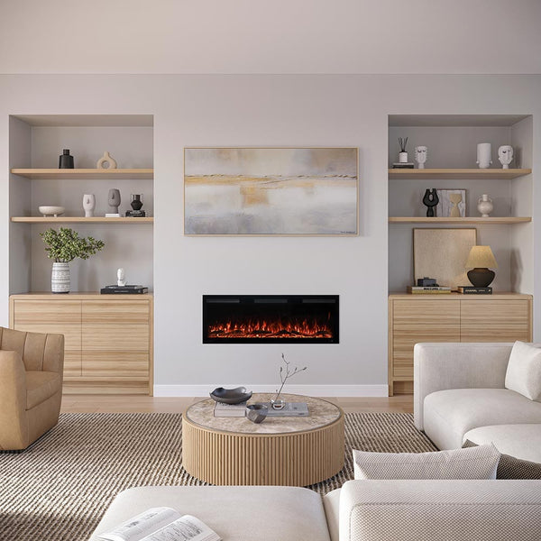 Modern Ember Vibrance 50-in Smart Linear Electric Fireplace – Electric ...