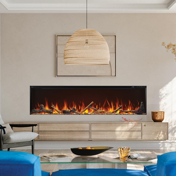 Napoleon Astound Flexmount 74-in Linear Electric Fireplace
