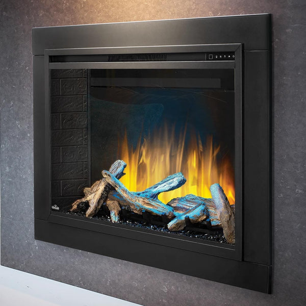 Napoleon Element 42in BuiltIn Electric Fireplace & Trim Kit