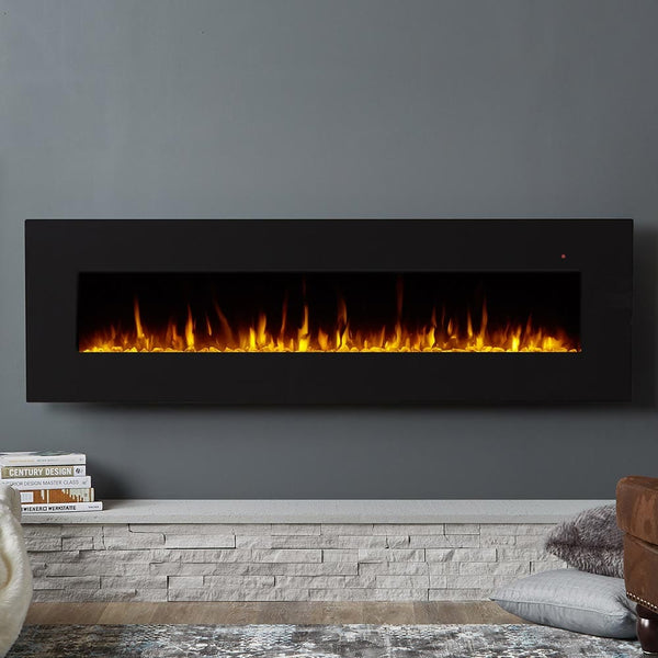 Corretto 72-In Wall Mount Electric Fireplace | Electric Fireplaces