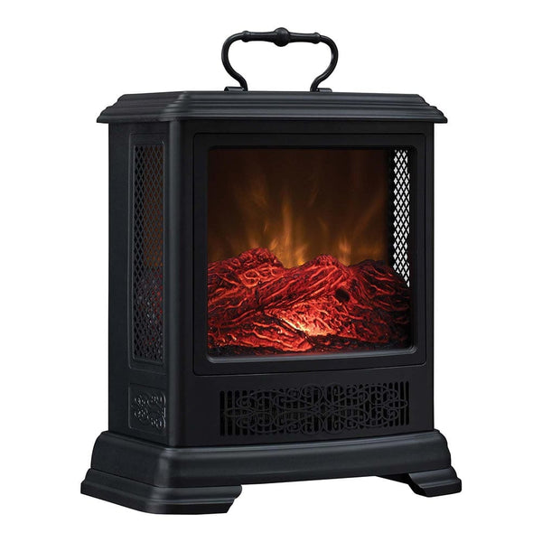 Duraflame Black Freestanding Electric Stove – Electric Fireplaces Direct