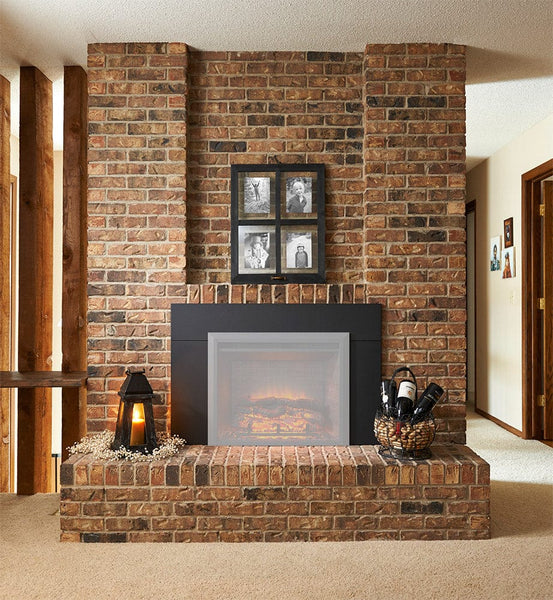 GreatCo 42-Inch Electric Fireplace Flush Mount Conversion Kit – Electric  Fireplaces Direct
