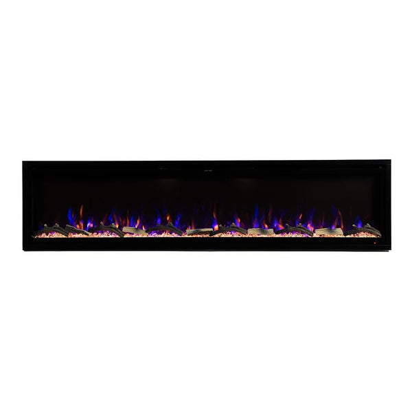 Modern Ember 72In Aerus Smart Linear Electric Fireplace Electric Fireplaces Direct
