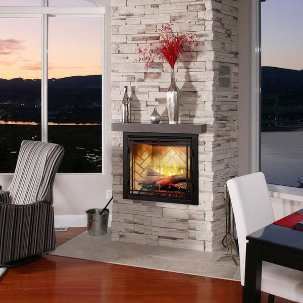 Dimplex Double Glass Door for 42 Inch Revillusion Fireplace – Electric  Fireplaces Direct