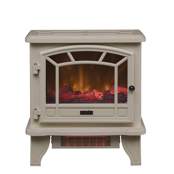 Duraflame Cream Electric Fireplace Stove – Electric Fireplaces Direct