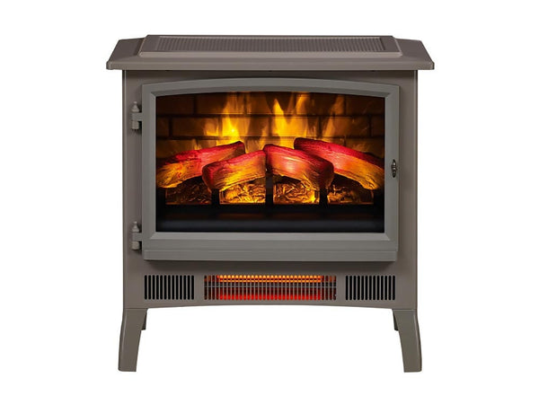 Duraflame Grey 3D InfraGen Electric Fireplace Stove with Remote Contro –  Electric Fireplaces Direct