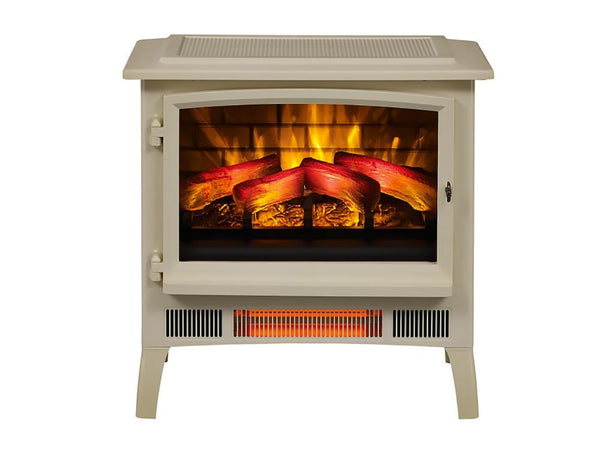 Duraflame Cream 3D InfraGen Electric Fireplace Stove with Remote Contr –  Electric Fireplaces Direct