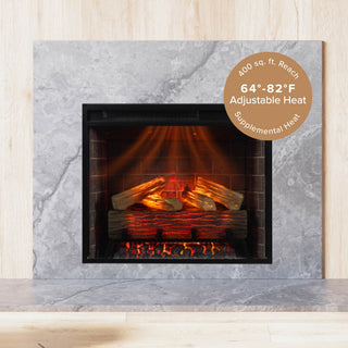 Modern Ember Uptown 33-In Smart Electric Insert | Electric