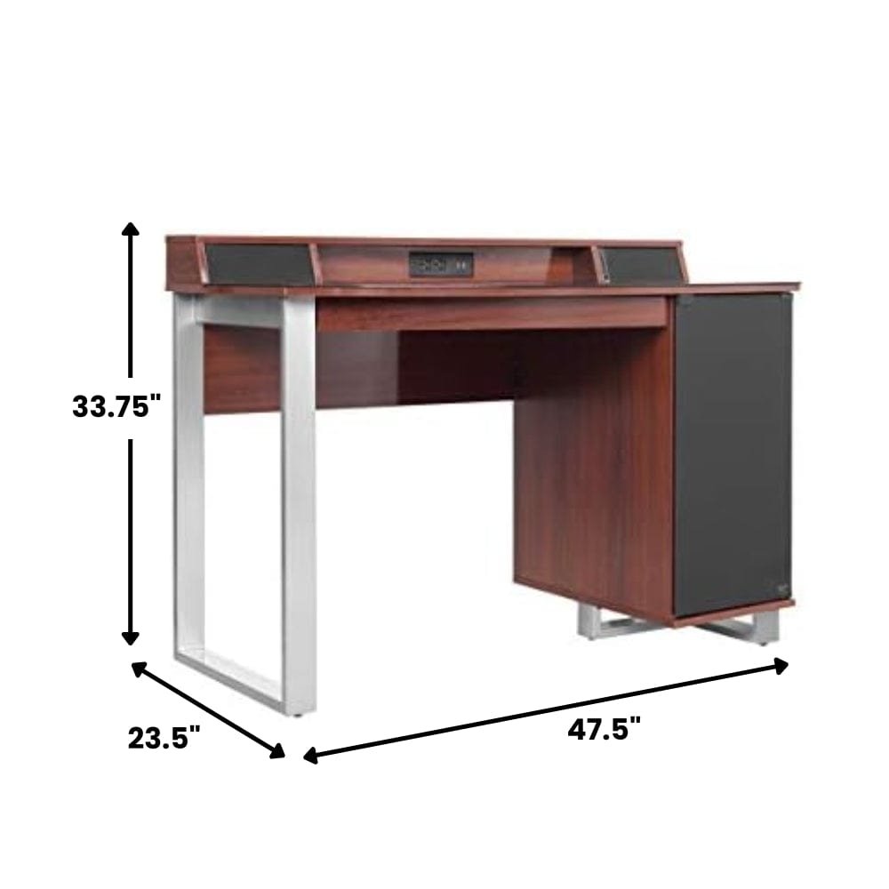 Bello Computer Desk Dimensions Birlea Enzo Black And Red Gaming