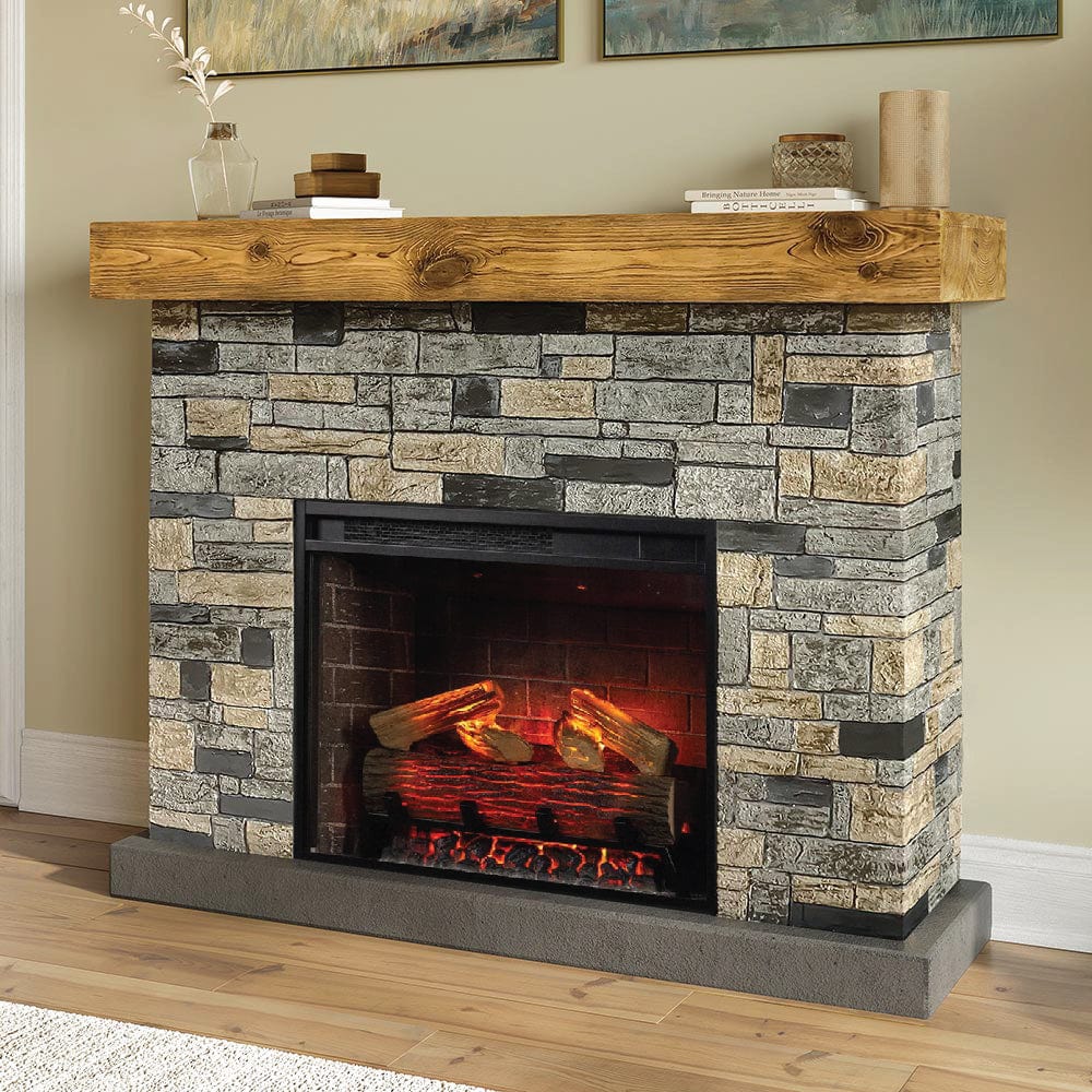 Country Living Dixson Electric Fireplace Mantel Package | Electric