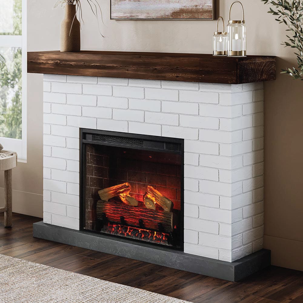 Mantel 50 Inch Tall Electric Fireplace Garden Sanctuary 50 Inch