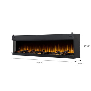 Dimplex Ignite Ultra 88-in Linear Electric Fireplace | Electric