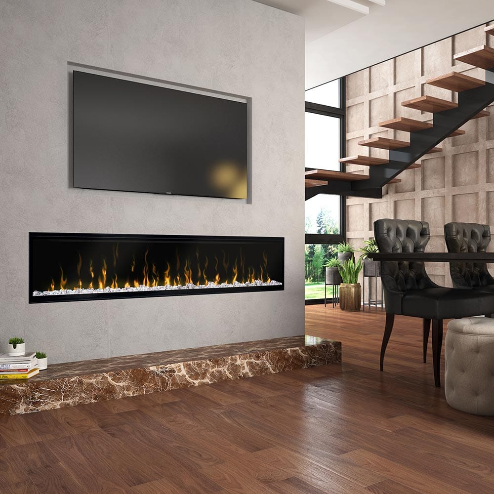 Dimplex-XLF74-Black-Glass-