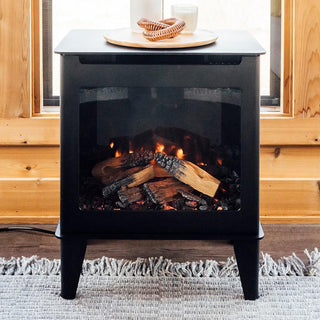 Forge & Flame Fuzion Multi-Sided Electric Fireplace Stove Heater