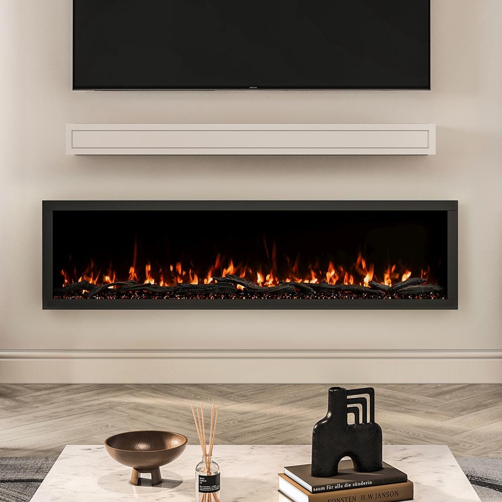 Modern Ember 72-In Highmark Smart Linear Electric Fireplace