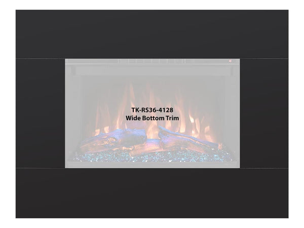 Modern Flames 4-in Trim Kit for Redstone RS-3626 | Electric Fireplaces ...
