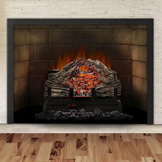 Napoleon 18-in Woodland Electric Fireplace Log Set | Electric