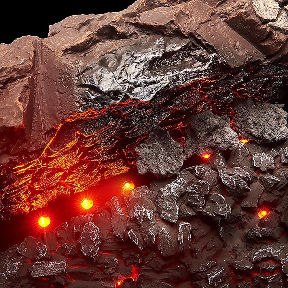 Napoleon 24-in Woodland Electric Fireplace Log Set | Electric