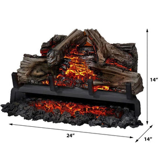 Napoleon 24-in Woodland Electric Fireplace Log Set | Electric