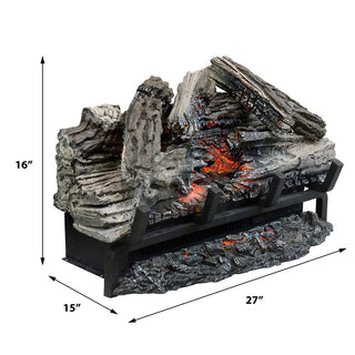 Napoleon 27-in Woodland Electric Fireplace Log Set | Electric