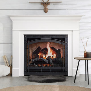 SimpliFire Inception 36-in Electric Fireplace with Chateau Forge