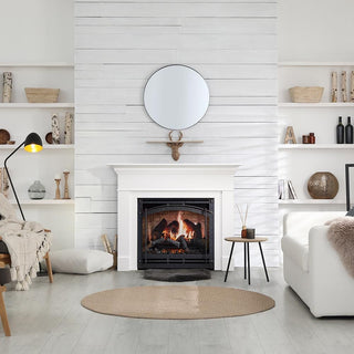 SimpliFire Inception 36-in Electric Fireplace with Chateau Forge