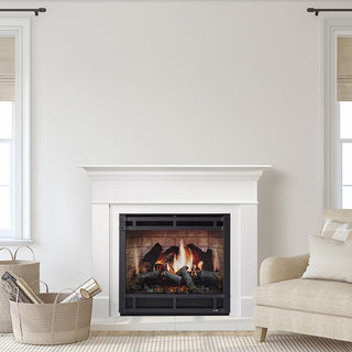 SimpliFire Inception 36-in Electric Fireplace with Halston