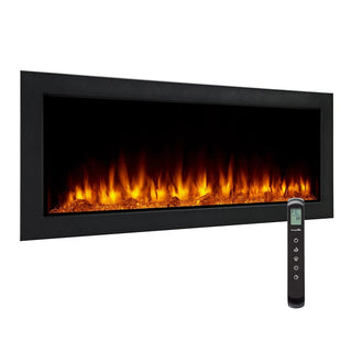SimpliFire 55-in Forum Outdoor Linear Electric Fireplace