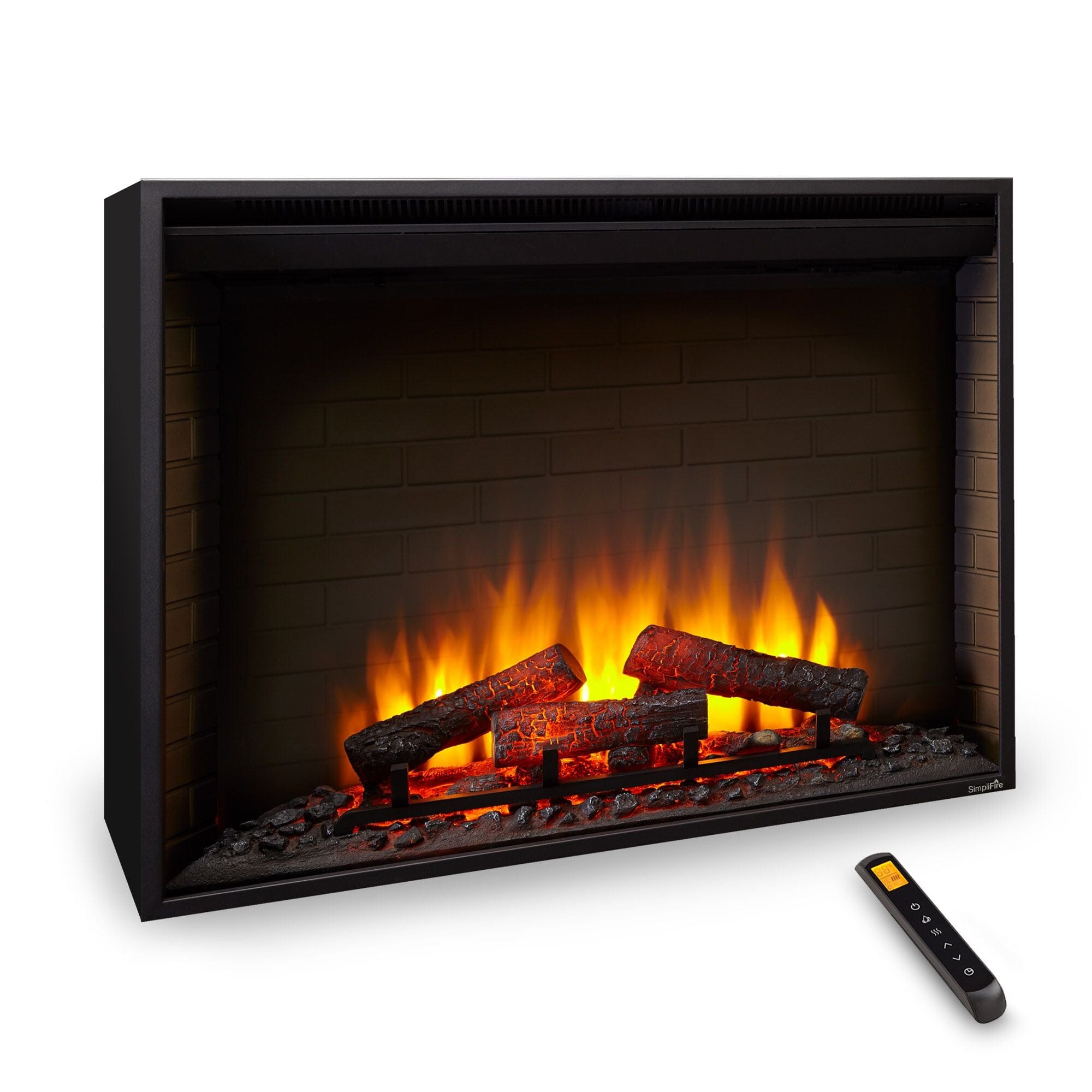 SimpliFire 36-In Built-In Electric Fireplace - SF-BI36-EB