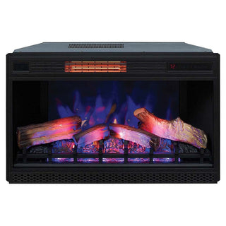 ClassicFlame 32-In 3D Spectrafire Plus Infrared Electric Fireplace Insert - Thumbnail 5