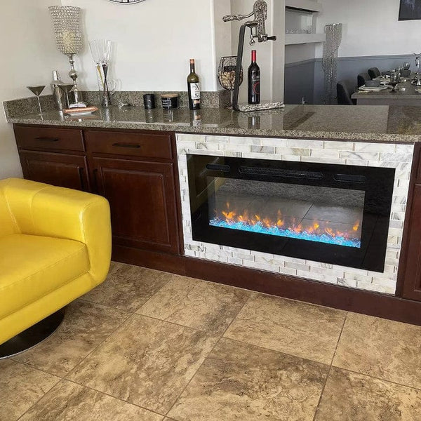 Allusion Slim 60-in Linear Electric Fireplace Image