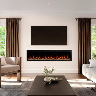 Modern Ember Aerus 72-In Smart Linear Electric Fireplace