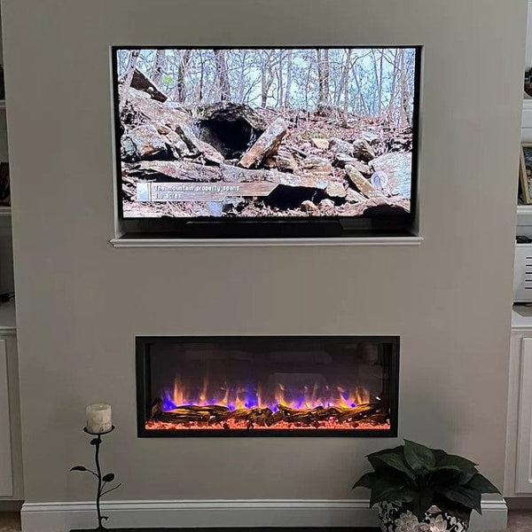 Scion 78-in Linear Electric Fireplace Image