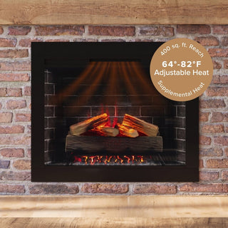 Modern Ember Uptown 33-In Smart Electric Insert & Trim Kit