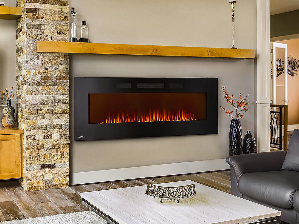Continental 50-in Wall Mount Electric Fireplace – Electric Fireplaces Direct