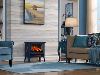 Duraflame Navy 3D InfraGen Electric Fireplace Stove with Remote