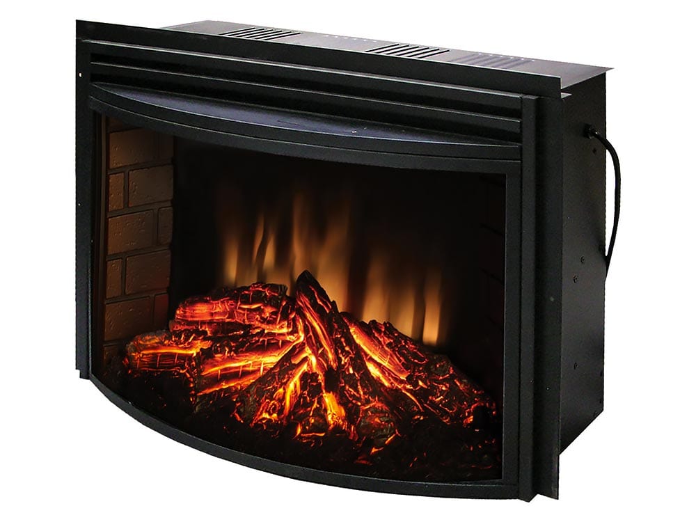 Muskoka 25-In Curved Electric Fireplace Insert – Electric Fireplaces Direct