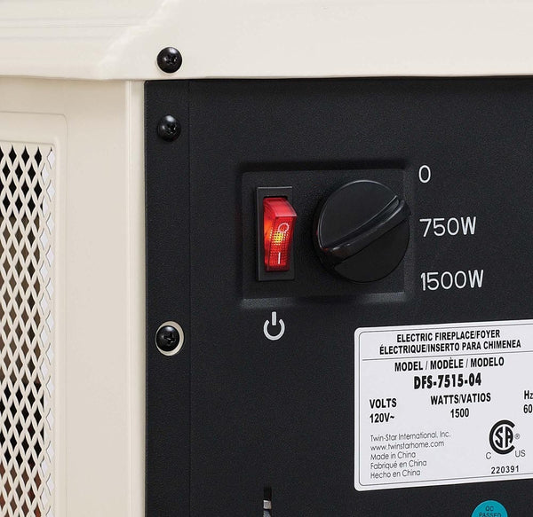 Duraflame Cream Electric Fireplace Stove Electric Fireplaces Direct