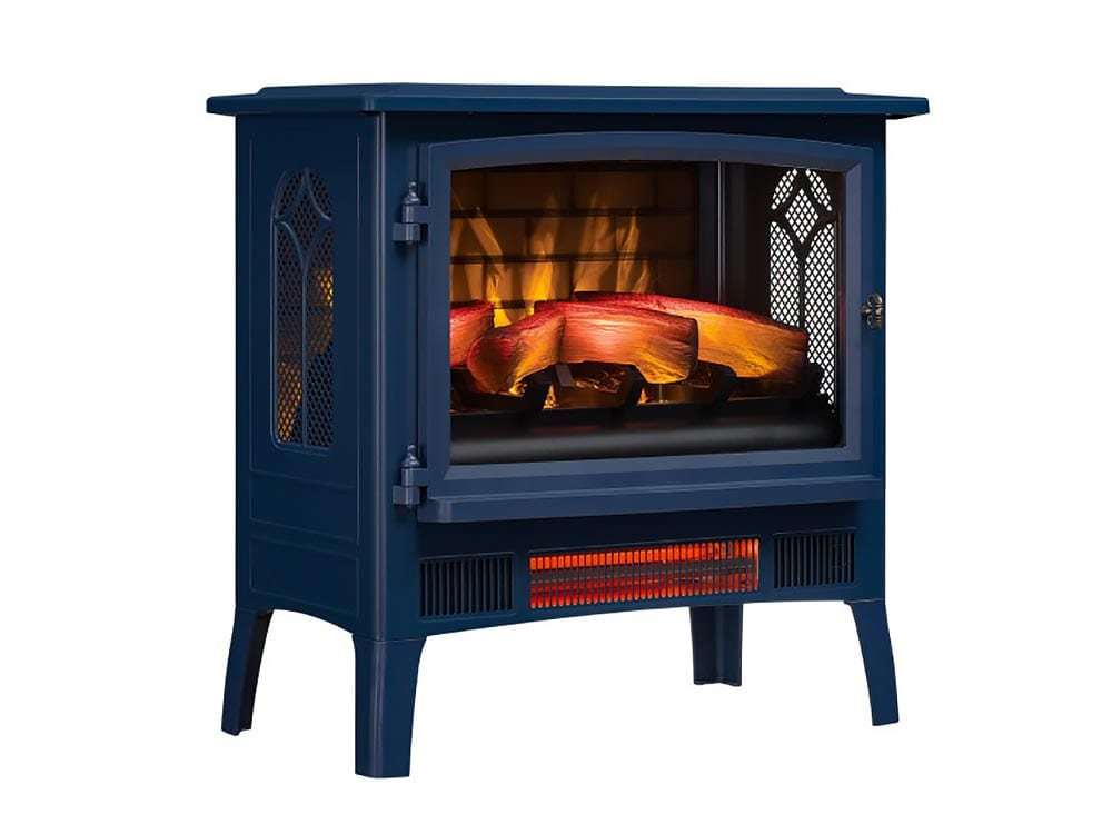 Duraflame Navy 3D InfraGen Electric Fireplace Stove with Remote