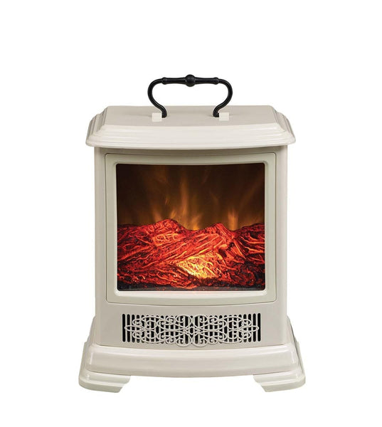 Duraflame Cream Electric Fireplace Stove Electric Fireplaces Direct